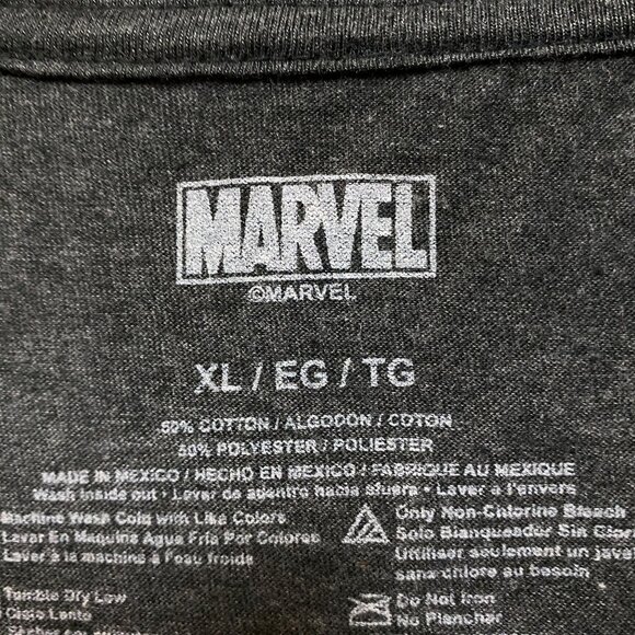Marvel Comic Periodic Table Super Hero Tshirt Size XL - Picture 4 of 4